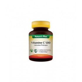 Nature s plus - Vitamine c 500 action prolongée - 120 comprimés sécables à croquer - Tonus et défens