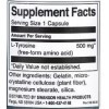 Swanson L-Tyrosine 500mg - 60 caps | Capsules pour Concentration et Humeur, Complément Alimentaire pour Métabolisme et Foncti