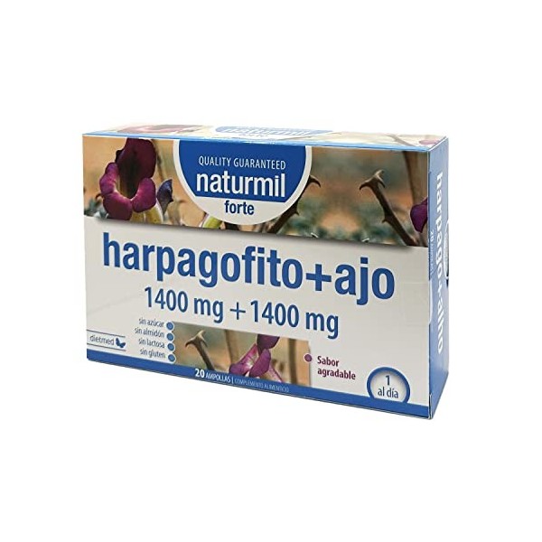 Dietmed Harpago 1400 Mg. Ajo 1400 Mg. Forte 20 Amp. 500 g