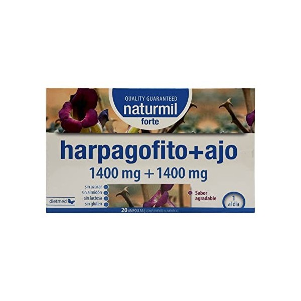 Dietmed Harpago 1400 Mg. Ajo 1400 Mg. Forte 20 Amp. 500 g