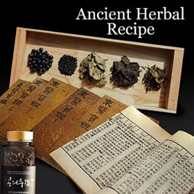 ROOTONIX Complément alimentaire coréen pour cheveux fins Complexe de granulés épais à base dextrait de haricot noir + Hasuo 