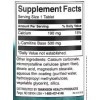 Swanson L-Carnitine 500mg - 100 tabs | Comprimés Energie et Brûleur de Graisse, Complément Naturel pour Métabolisme et Perfor