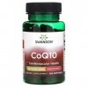 Swanson CoQ10 Coenzyme Q10 100mg - 100 Gélules Molles | Supplément Haute Absorption pour la Santé Cardiaque et Énergétique