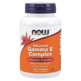 Now Foods, Advanced Gamma-E-Komplex, 120 capsules molles Vitamine E