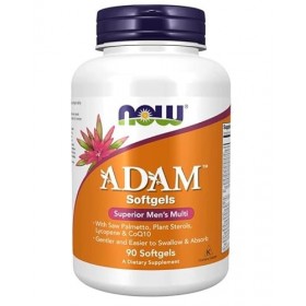 NOW Foods ADAM Multi-Vitamine pour homme - 90 capsules molles