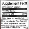 Swanson CoQ10 Coenzyme Q10 30mg - 240 Capsules | Supplément Haute Absorption pour la Santé Cardiaque et Énergétique