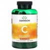 Swanson Vitamine C avec Cynorrhodon 1000mg - 250 comprimés | Renforcement Immunitaire et Antioxydant Naturel, Soutien pour la