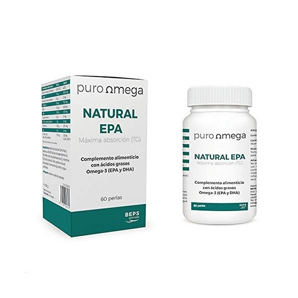 Pré-éliminé naturel Epa Maxima Absorption 60 perles 1 unité 120 g