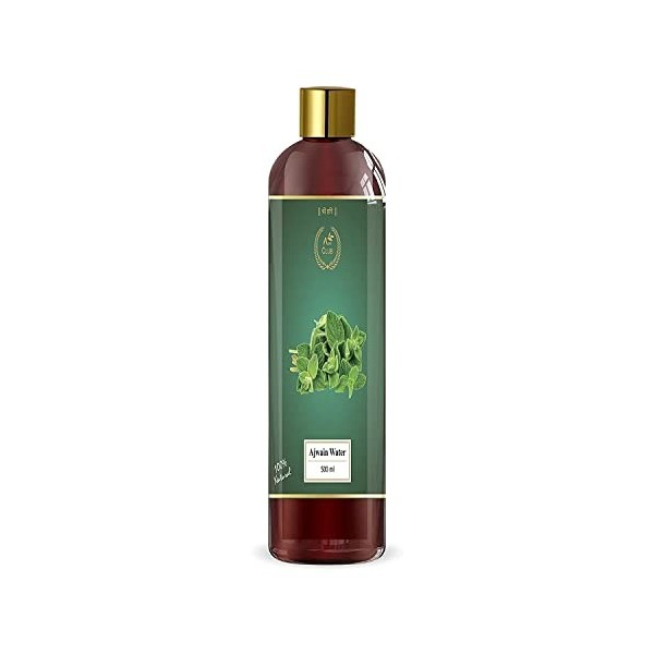 LOGY AGRI CLUB Eau dAjwain Bio 100% Naturelle 500ml 