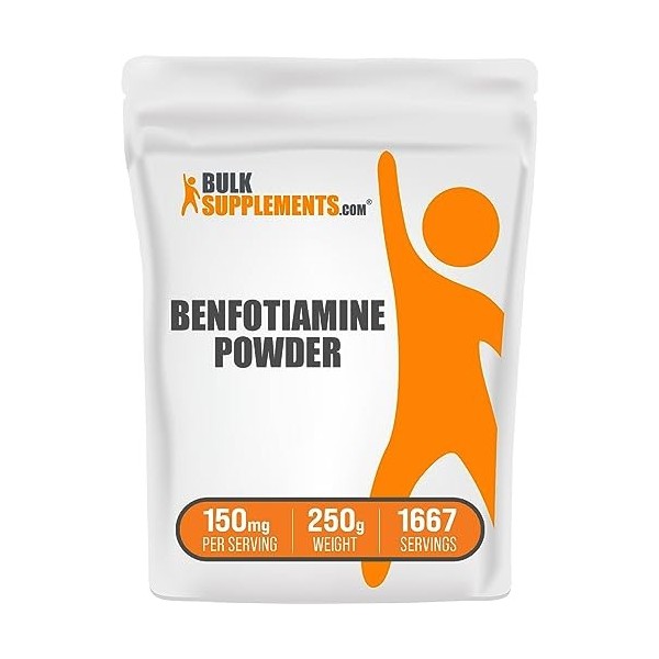 BULKSUPPLEMENTS.COM Benfotiamine B1 Vitamin - 250g