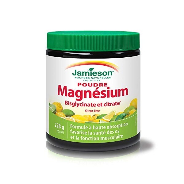 Jamieson Magnesium Drink Mix 228 Grams