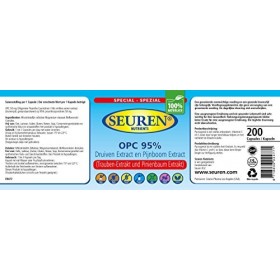 Seuren Nutrients OPC 95% 200 capsules