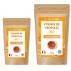 Propolis bio en poudre | Certifiée pure et naturelle | Santé/immunité | Bio/Ecocert | Fabriquée en France | Nutrition pro 10