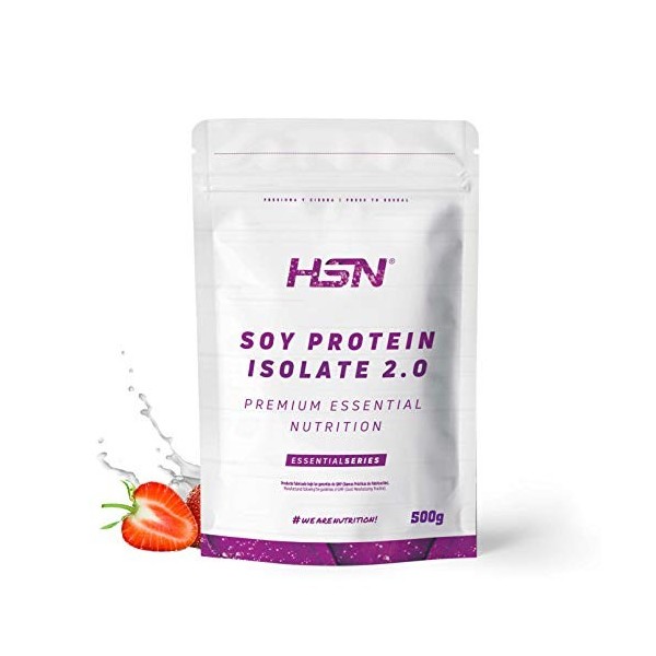 Protéine de Soja de HSN | Protéine Végétalienne | Soy Isolate Protein | Sans Gluten, Sans Cholestérol, Sans Lactose, Saveur F