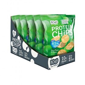 Novo Nutrition | Boîte Protein Chips 6x30g | Chips | Chips protéinées