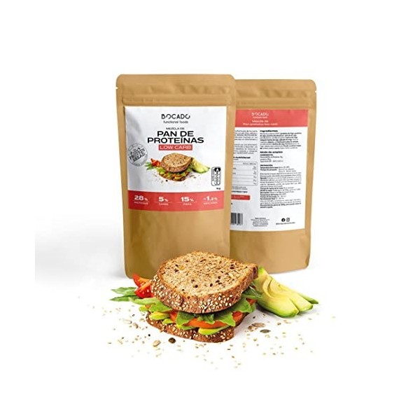 LOW CARB PROTEIN PAIN MIX riche en protéines 1kg.