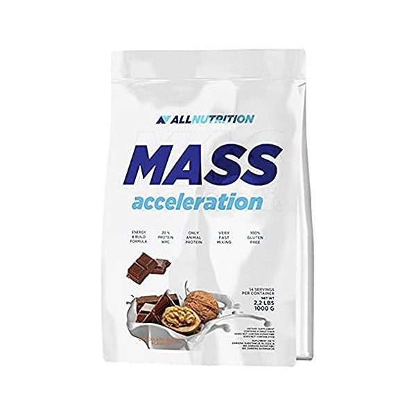 All Nutrition Poudre Complexe de Protéines DAccélération de Masse Cookies