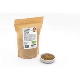 Pearls Poudre de Protéines de Chanvre BIO 1kg – 42% de protéines végétales – dégraissé, faible en glucides et sans gluten – V