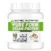 Scitec Nutrition Pure Form Vegan Protéine Nois. Toffee 450 g