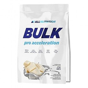All Nutrition Bulk Pro Acceleration Complexe Carb-Protéines Poudre Chocolat Blanc