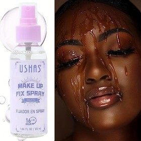 Spray fixateur de maquillage - Brume fixante pour le visage - Spray de maquillage de contrôle de lhuile longue durée, brume 