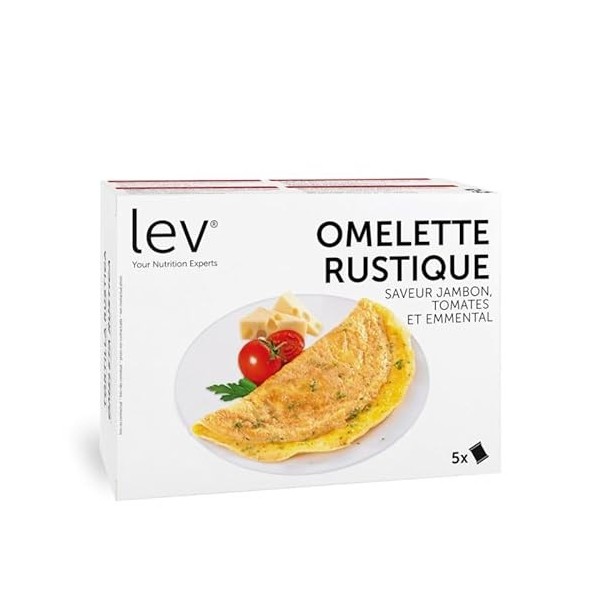 Lev - Omelettes Protéinées - Boite de 5x26 Gr