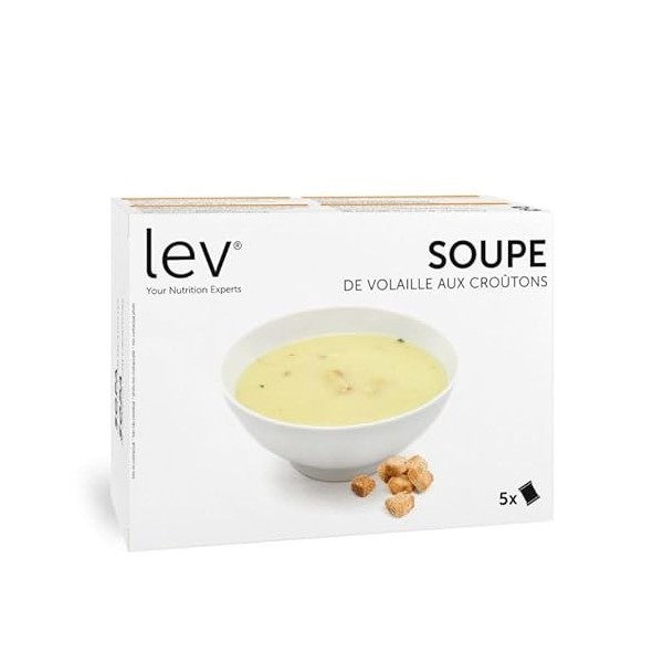 Lev - Soupes Protéinées - Boite de 5x25 Gr