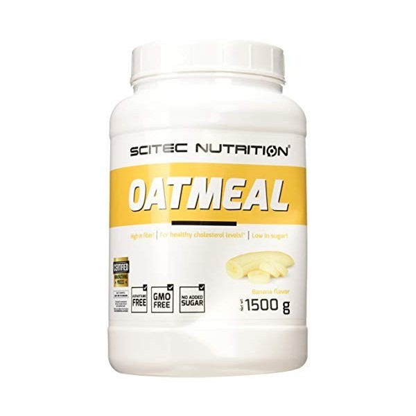 Scitec Nutrition Shakes Nutritifs Oatmeal Banane 1500 g