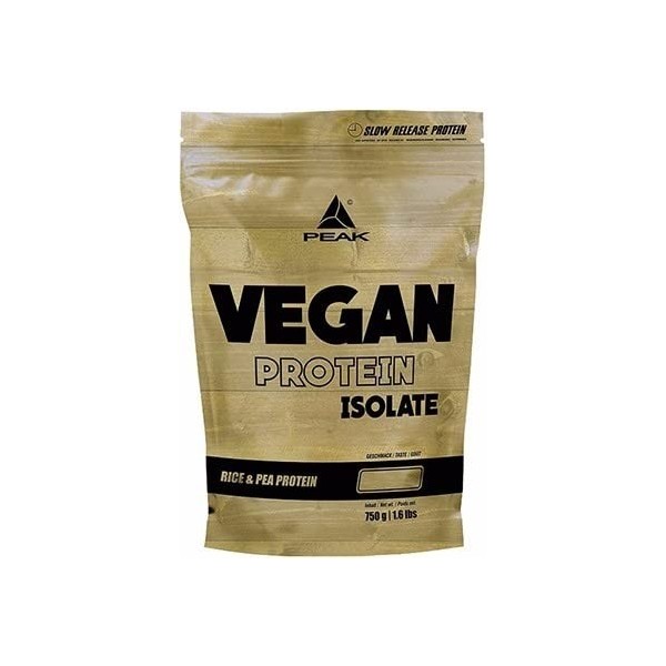 Peak Performance Vegan Protein Isolate, 750 g Beutel Strawberry 