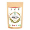 Protéine de Pois Bio - Bioptimal - 80% Protéines - 12% BCAA - Haute Digestibilité - Energie Sport Musculation - Poudre de Poi