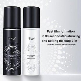 Spray fixant Fixateur de maquillage pour le visage Spray fixant longue durée pour finition mate et contrôle de lhuile Spray 