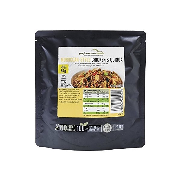 Natural Sports Nutrition Moroccan Style Chicken Meal 350g