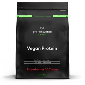 Protein Works - Protéine Végane | 25g de protéines végétales | Qualité première | Shake de protéines végétales | 16 Servings 