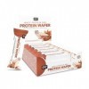 QNT barre Protein Wafer chocolat, 32% de pure whey protéines, texture croquante, faible taux de sucre, boîte de 12 barres 12