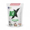 10X Athletic Protéines végétaliennes, sans noix, sans sucre, à base de plantes, sans produits laitiers, sans gluten, diverses