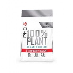 PhD 100% Végétal Poudre de Protéines Végétaliennes Chocolat Belge - Source de Protéines Végétales de Haute Qualité - Haute te