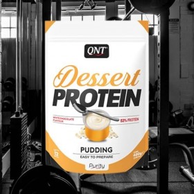 Pudding Protéine, Chocolat Blanc, 480 g