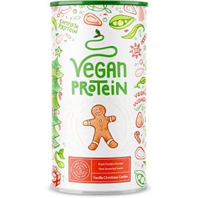 Vegan Protein Shake BISCUIT VANILLE - Protéine végétale de sojar, riz, pois, graines de lin, amarante, tournesol, pépins de c