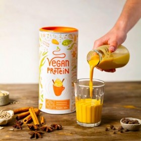 Vegan Protein Shake PUMPKIN SPICE - Protéine végétale de riz, pois, graines de lin, amarante, tournesol, pépins de courge - 6