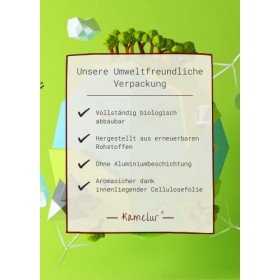 Kamelur poudre de seitan bio sans additifs, gluten de blé comme substitut de viande végétalien dans un emballage biodégradabl