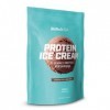 BioTechUSA Protein Ice Cream, Préparation instantanée pour crème glacée enrichie en protéines de lactosérum concentré, 500 g,
