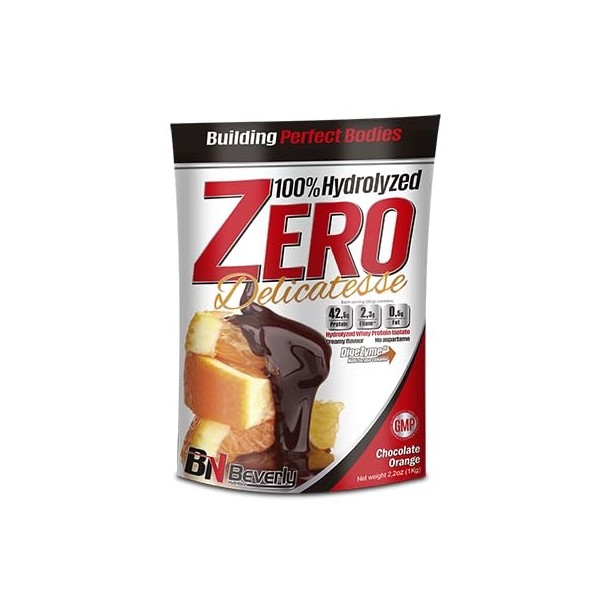 Beverly Nutrition 100 % Hydrolyzed Zero Protein Orange 1 kilogramme