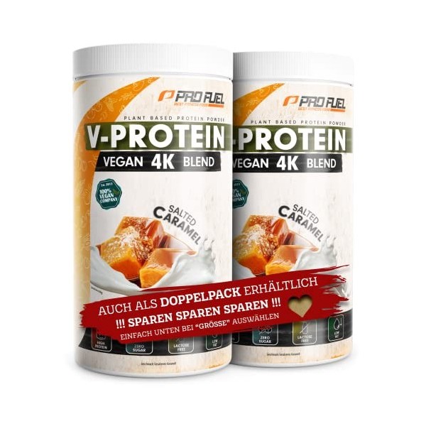 ProFuel V-Protein 4K Blend, 750 g Dose Salted Caramel 