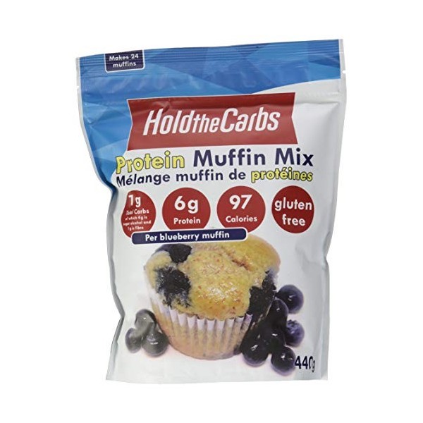 HoldTheCarbs - Low Carb Protein Bake Mixes Large Protein Almond Flour Muffin Mix 440g