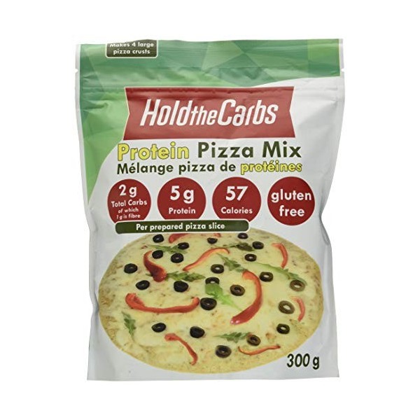 HoldTheCarbs - Low Carb Protein Bake Mixes Large Protein Almond Flour Pizza Crust Mix 300g