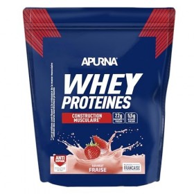 APURNA/Force/Whey Protéines/Fraise/Doypack 720g