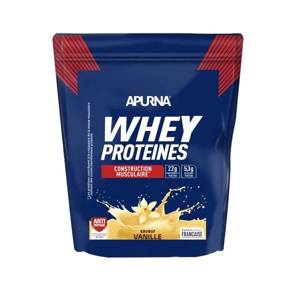 APURNA/Force/Whey Protéines/Vanille/Doypack 720g