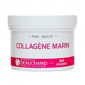 Laboratoire Beauchamp - Complément alimentaire COLLAGENE MARIN en poudre - 130 g - Hydrolysat de collagène de type I - Souple