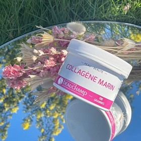 Laboratoire Beauchamp - Complément alimentaire COLLAGENE MARIN en poudre - 130 g - Hydrolysat de collagène de type I - Souple