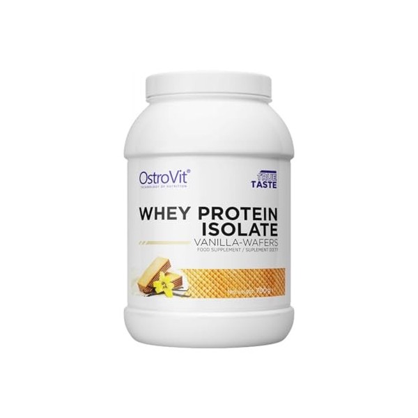OstroVit Whey Protein Isolate 700g Vanille Wafers